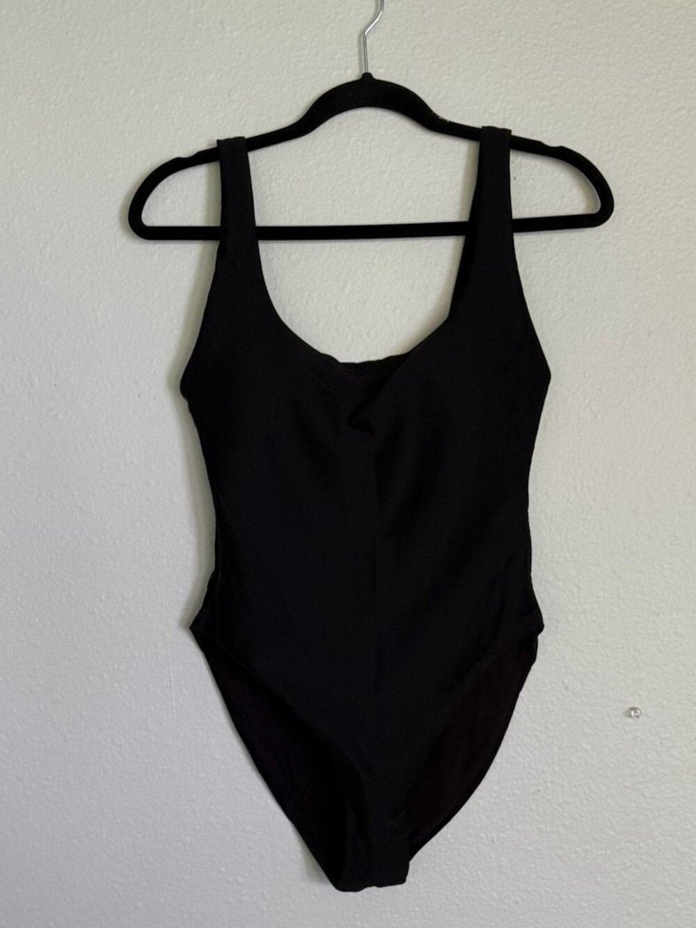 J. Crew Black One-Piece Swimsuit